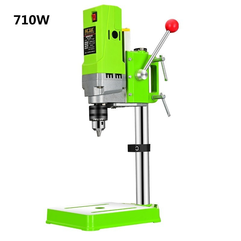 220V 710W Mini Bench Drill Electric Bench Drilling Machine Metal Making Drilling
