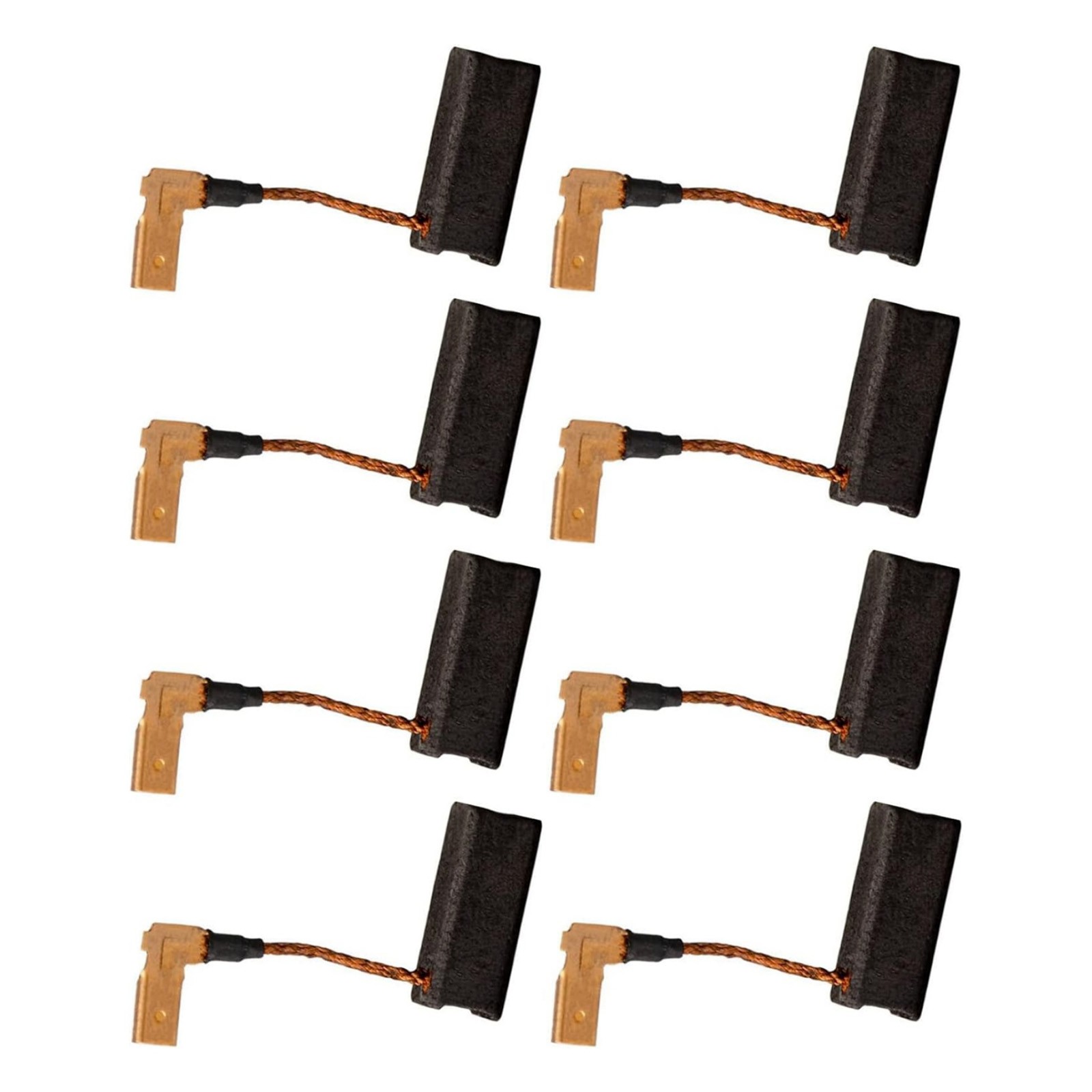 For DeWalt DWE4011N DWE4120N Carbon Motor Brushes 8 Pack Durable Replacement