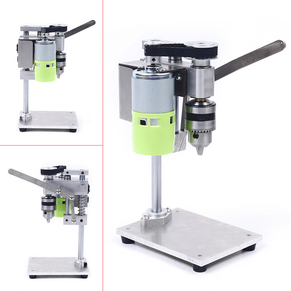 Mini Drill Press Bench Small electric Drill Machine Work Bench Variable Speed