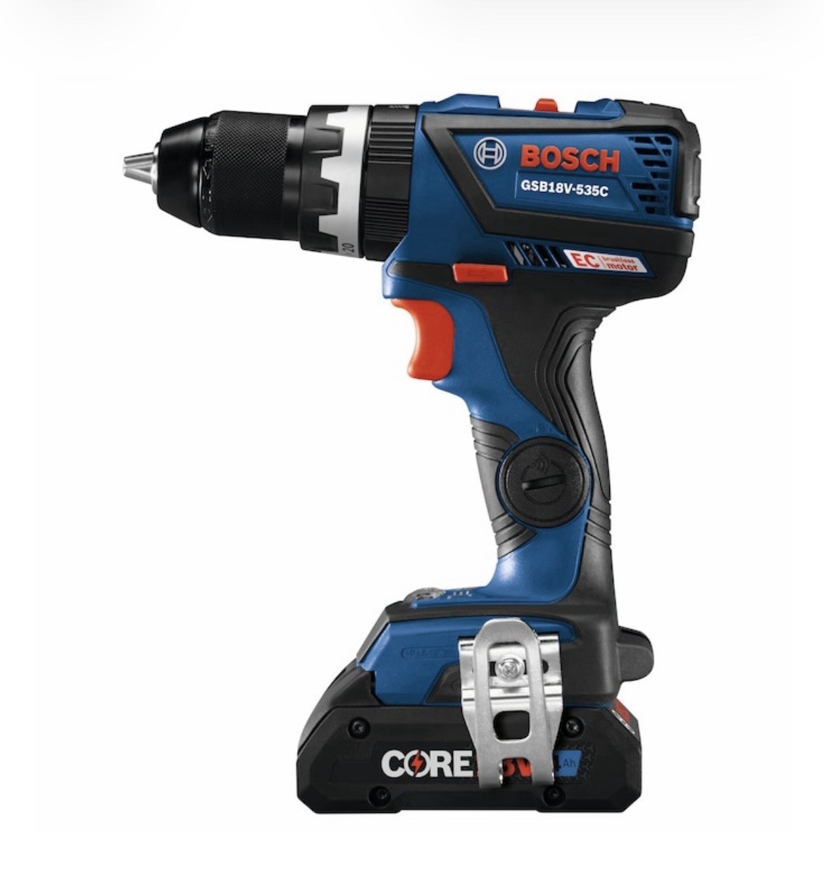 BRAND NEW Bosch 18V EC Brushless 1/2 In. Hammer Drill/Driver Kit GSB18V-490B12