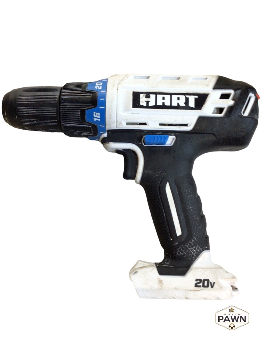 HART HPDD01VN 20v System 3/8&Prime; Cordless Drill Driver (BARE TOOL ONLY) (FVS008034)