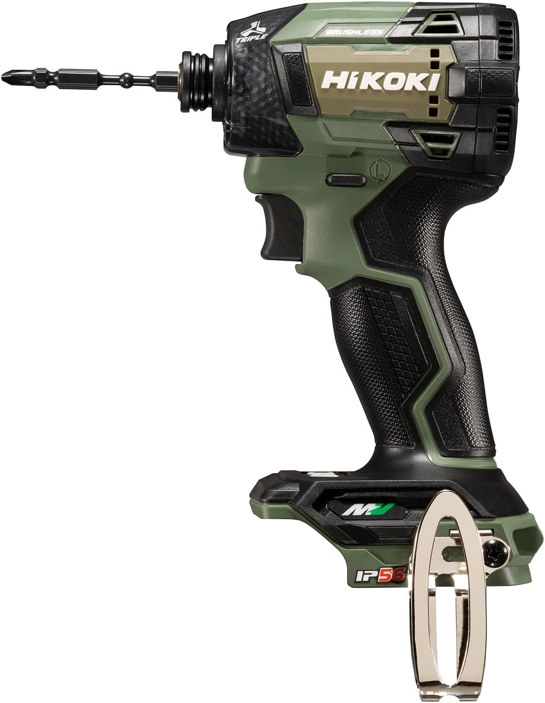 HiKOKI WH36DD 36V MultiVolt Impact Driver Bare Tool 200Nm Triple Hammer Japan