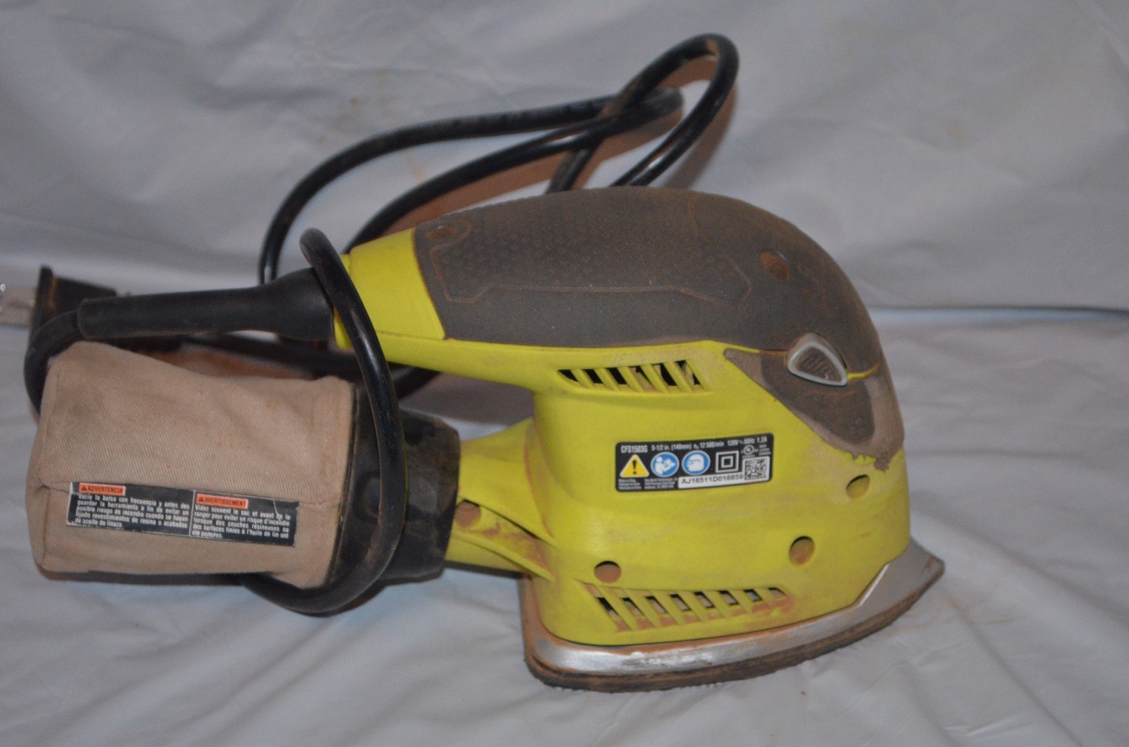 RYOBI FINISH SANDER (BARE-TOOL) CFS1503GK