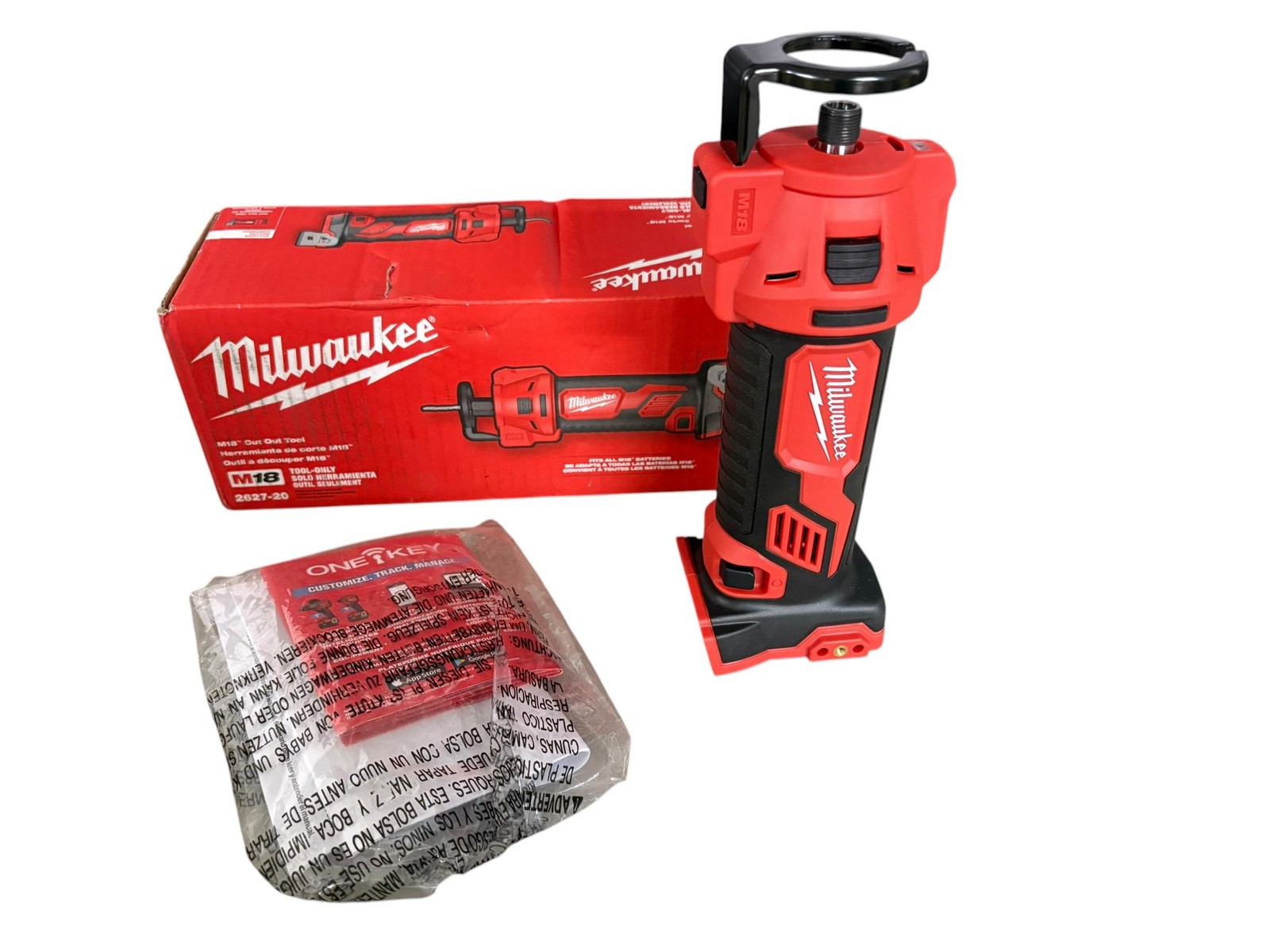 Milwaukee M18 18-Volt Lithium-Ion Cordless Drywall Cut Out Tool *MISSING COLLET*