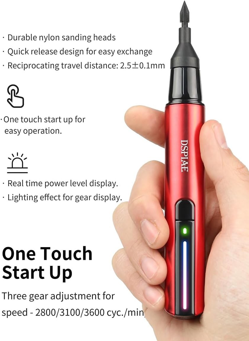Electric Reciprocating Sander – Precision Multi-Speed Sanding Tool with Fine