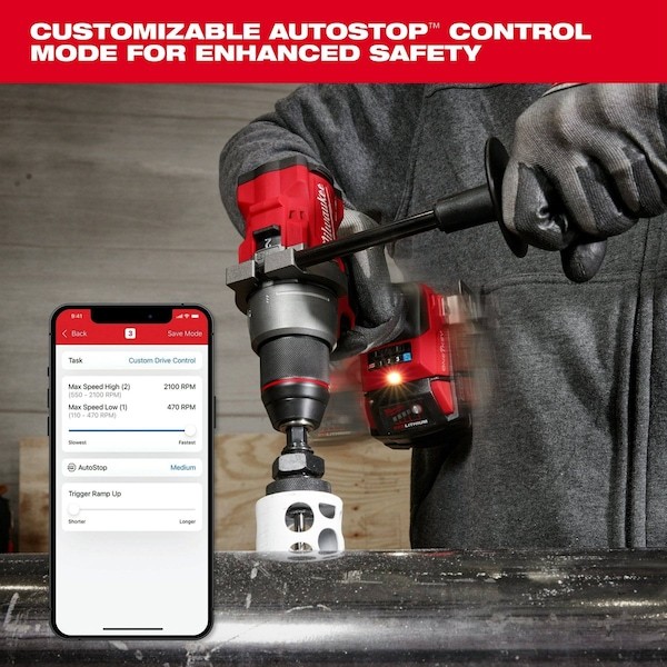 Milwaukee Tool 3696-22 M18 Fuel 2-Tool Combo Kit W/ One-Key