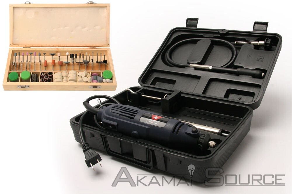 COMBO 268 pc UL/CUL Rotary Tool Kit Grinding Sanding Polishing Hobby Power Tools