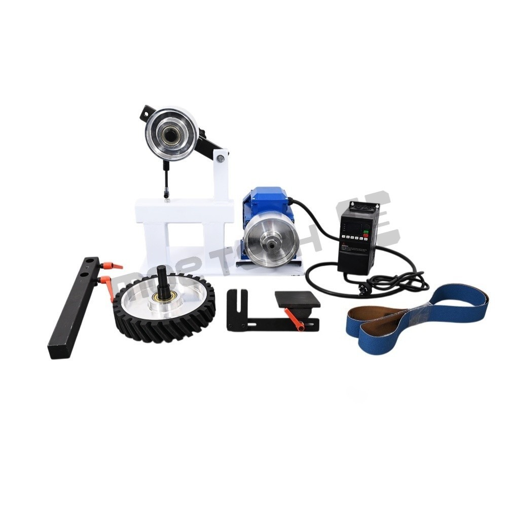 New 72 x 2-Inch Belt Grinder Sander Variable Speed with VFD 3 Grinding Moulds