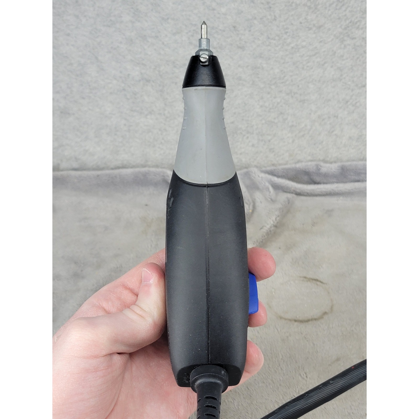 Dremel 290-01 Engraver Electric Rotary Tool Black Blue Grey Corded 120V 0.2A
