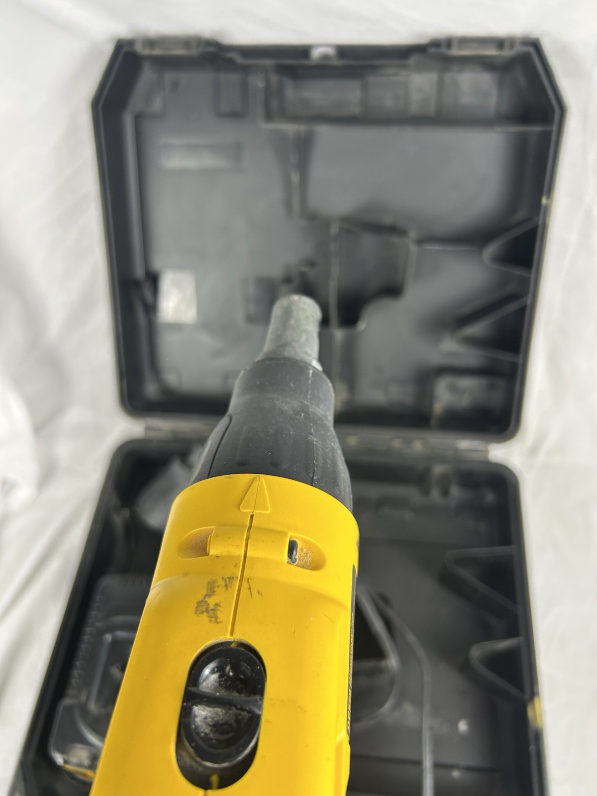 DeWalt Dc520 Power Drill With Charger Base, Case, Quick Drive Pro, Battery