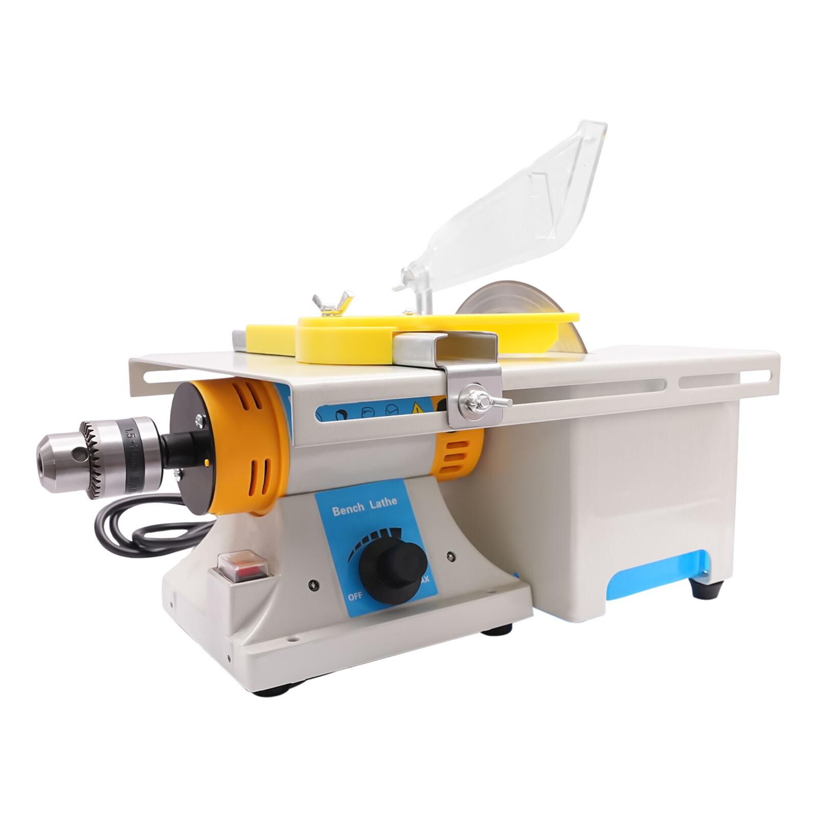 Multifunction 6 Inch Mini Table Saw 750W Variable Speed Tabletop Woodworking