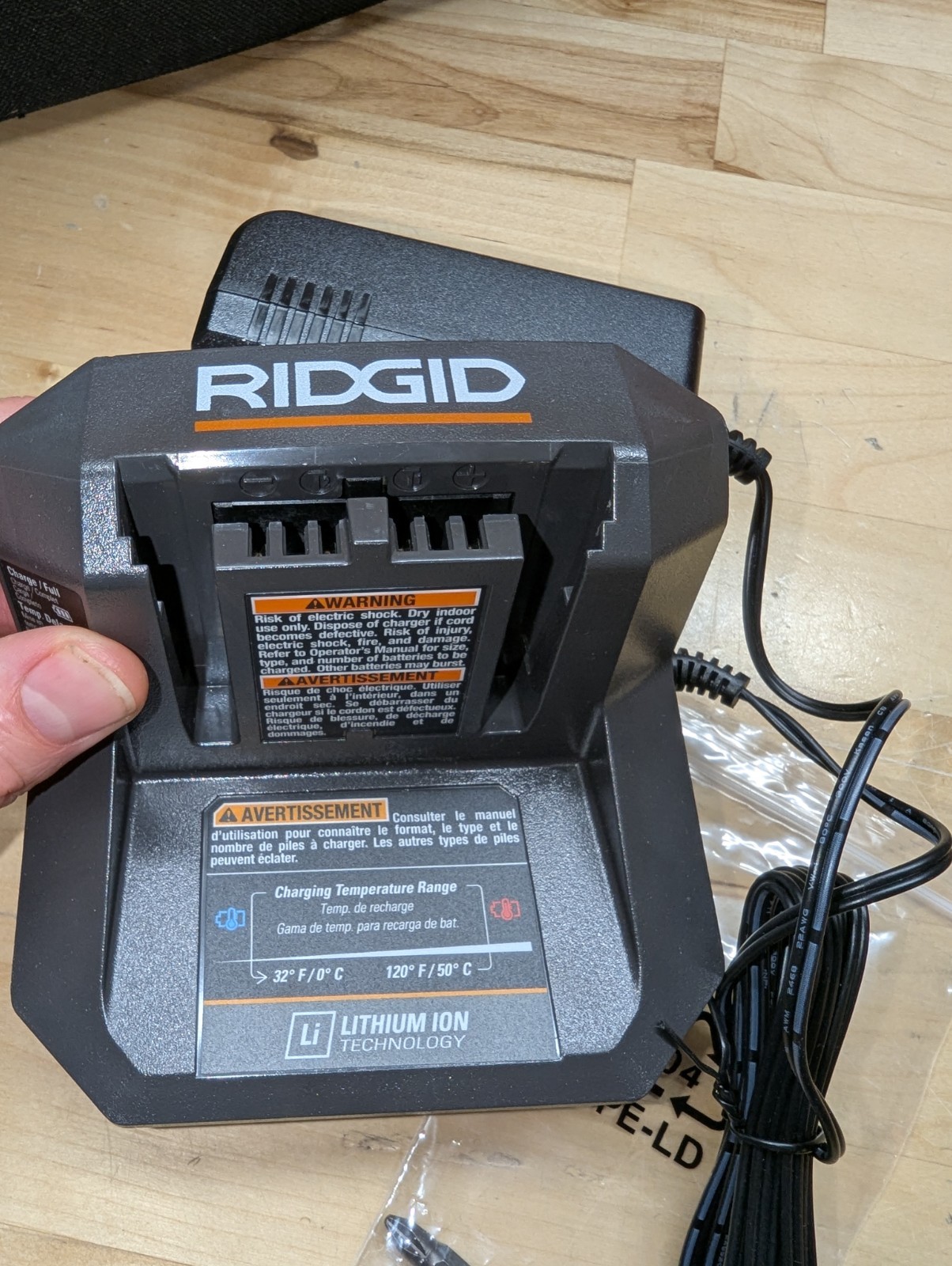 RDGID 18V Cordless 1/2&Prime; Drill/Driver with Charger (NO BATTERY INCLUDED) R86001