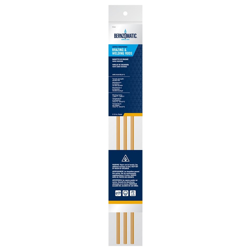Pc3 Copperphosphorous Brazing/welding Rods 3piece