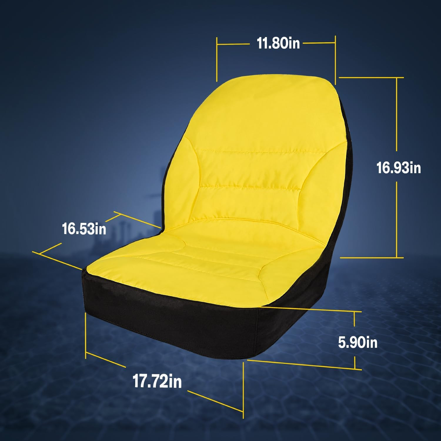 LP95233 Waterproof Seat Cover Cushioned with Oxford 300D Fabric Compatible with