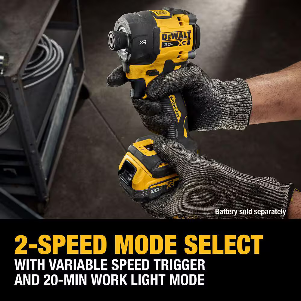DeWalt DCF870B 20V MAX XR 1/4&Prime; Quiet Hydraulic Impact Driver (tool only)