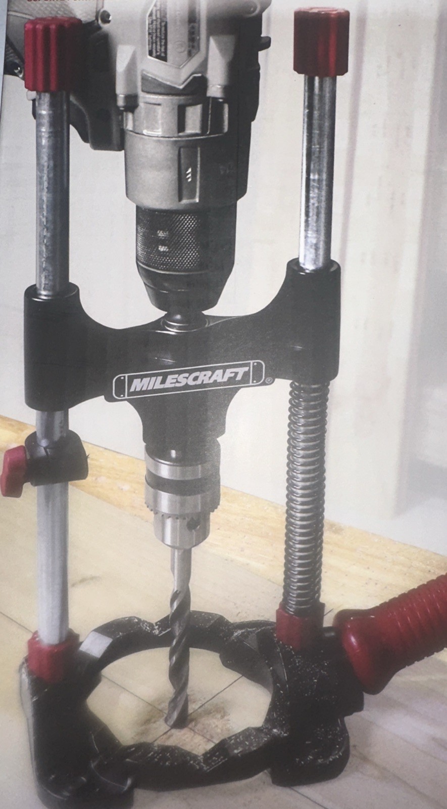 Milescraft DrillMate 1318 Portable Drill Press Guide Jig Multi Angle Portable