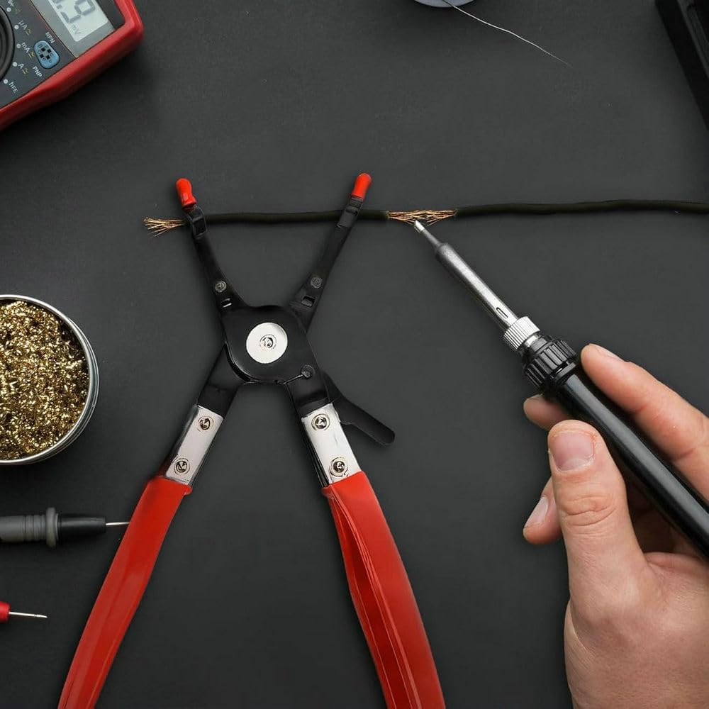 Car Soldering Plier Multi-Function Metal Wire Welding Clamps Heavy Duty Pick-Up