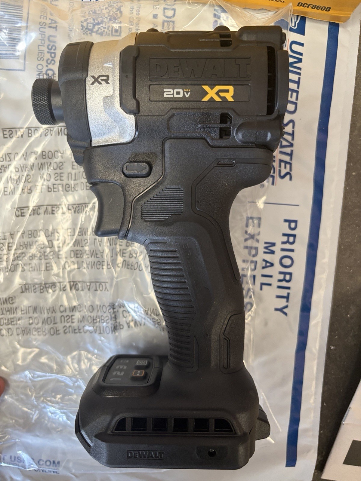 DEWALT DCF860B BLACKOUT 20V MAX XR 1/4&Prime; 3-Speed Impact Driver | NEW! 2025