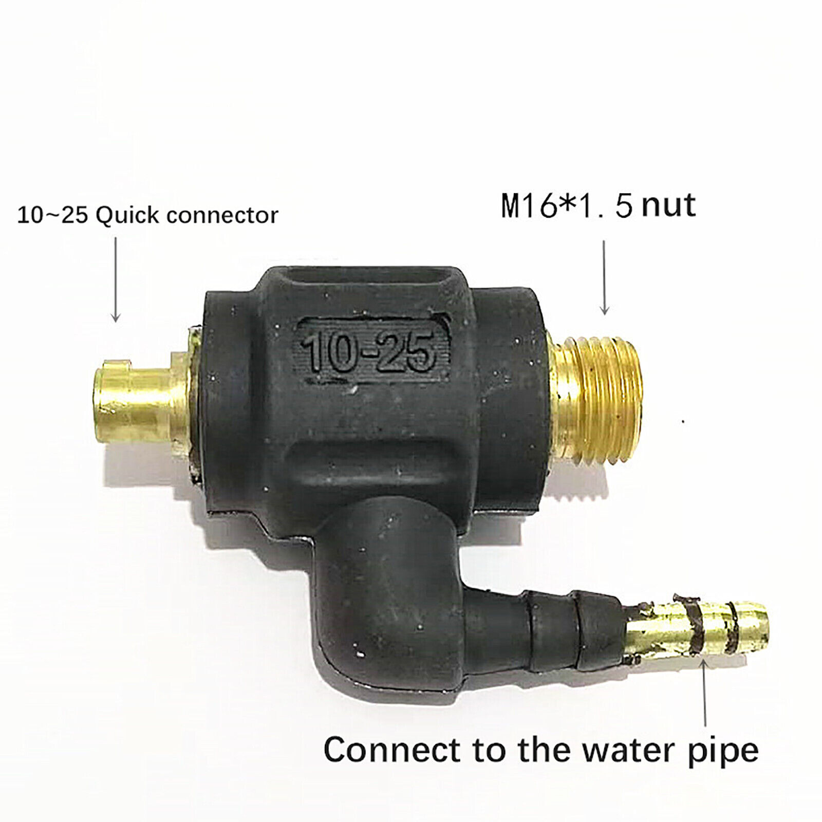 M16 Tig Torch Welding Gas Dinse Adapter Nut Joint connector 10-25 35-50 50