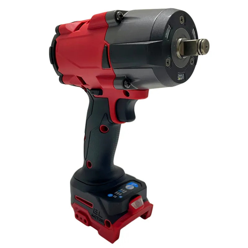 1/2 Inch Brushless Cordless Impact Wrench High Torque Repair Tool 18V