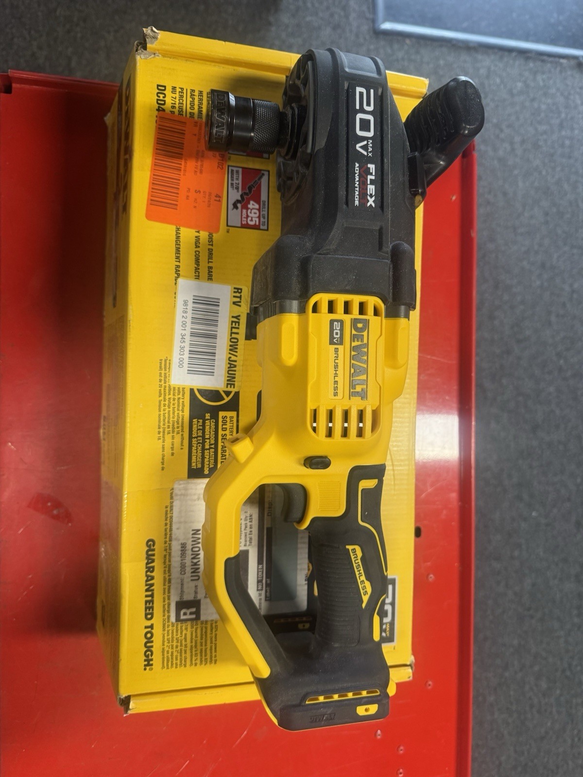 DEWALT DCD445B 20 V Max FlexVolt Brushless 7/16&Prime; Stud & Joist Drill (Tool Only)