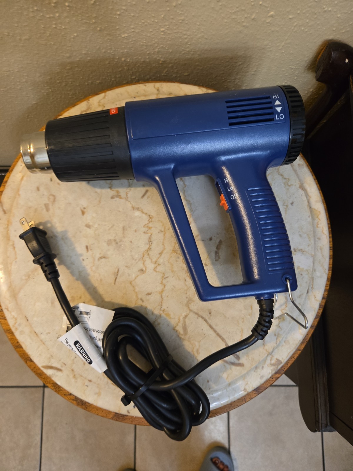 ULINE Electronic Heat Gun 120VAC 1200W 60HZ / Model H-915 / 110°F-930°F