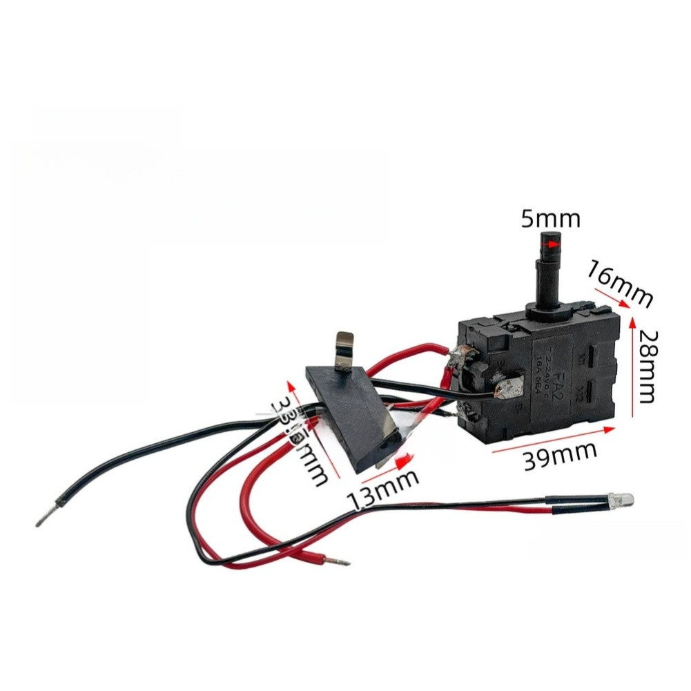 Power Tool Switch Electric Ratchet Switch Reliable Performance Plastic Housing