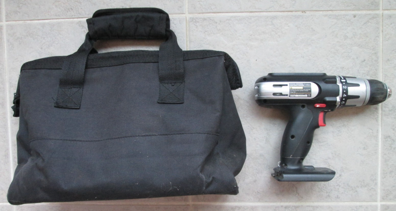 Craftsman 16V Lithium-Ion 3/8” 320.10320 ~ Drill Driver, Carry Bag/Case ONLY