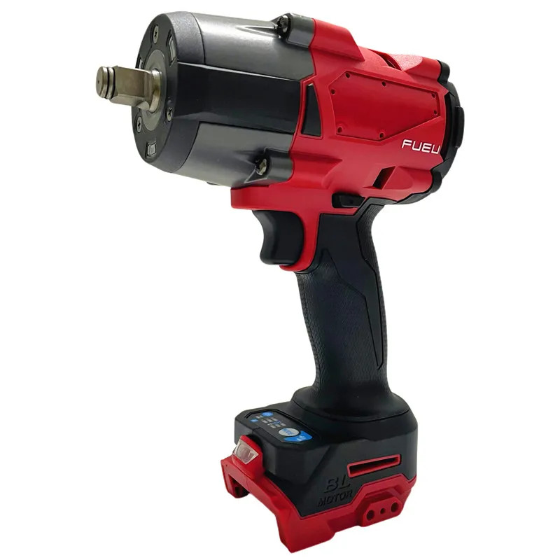 1/2 Inch Brushless Cordless Impact Wrench High Torque Repair Tool 18V