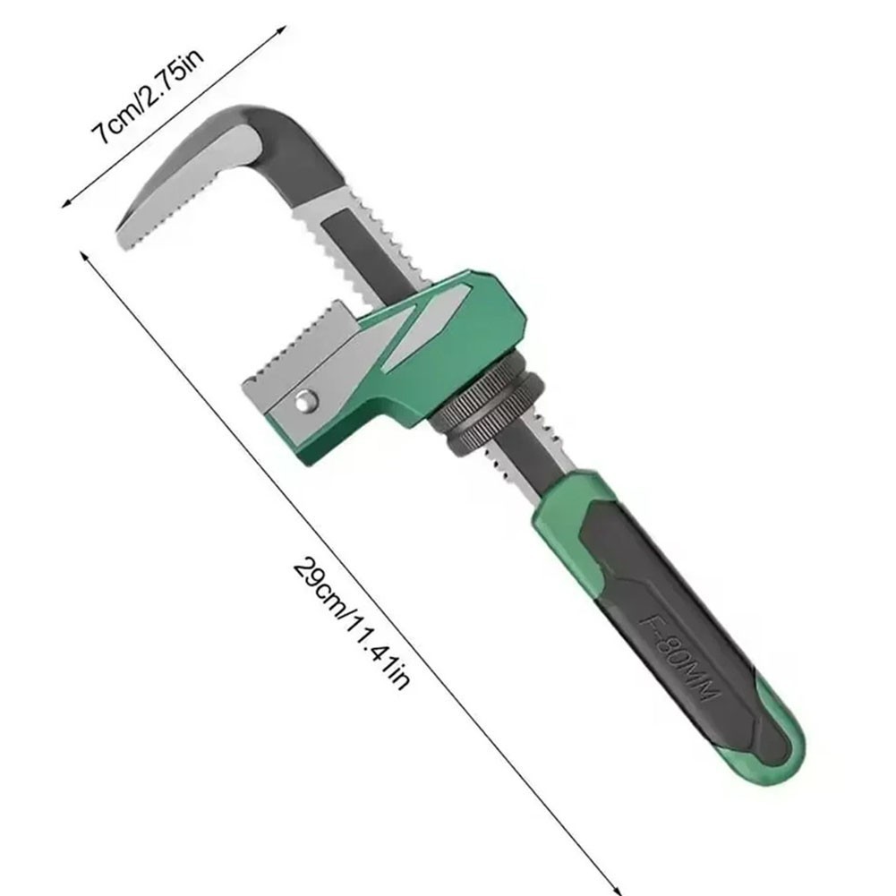 Rust Proof Right Angle Wrench for Plumbing with 290mm Length and 70mm Width