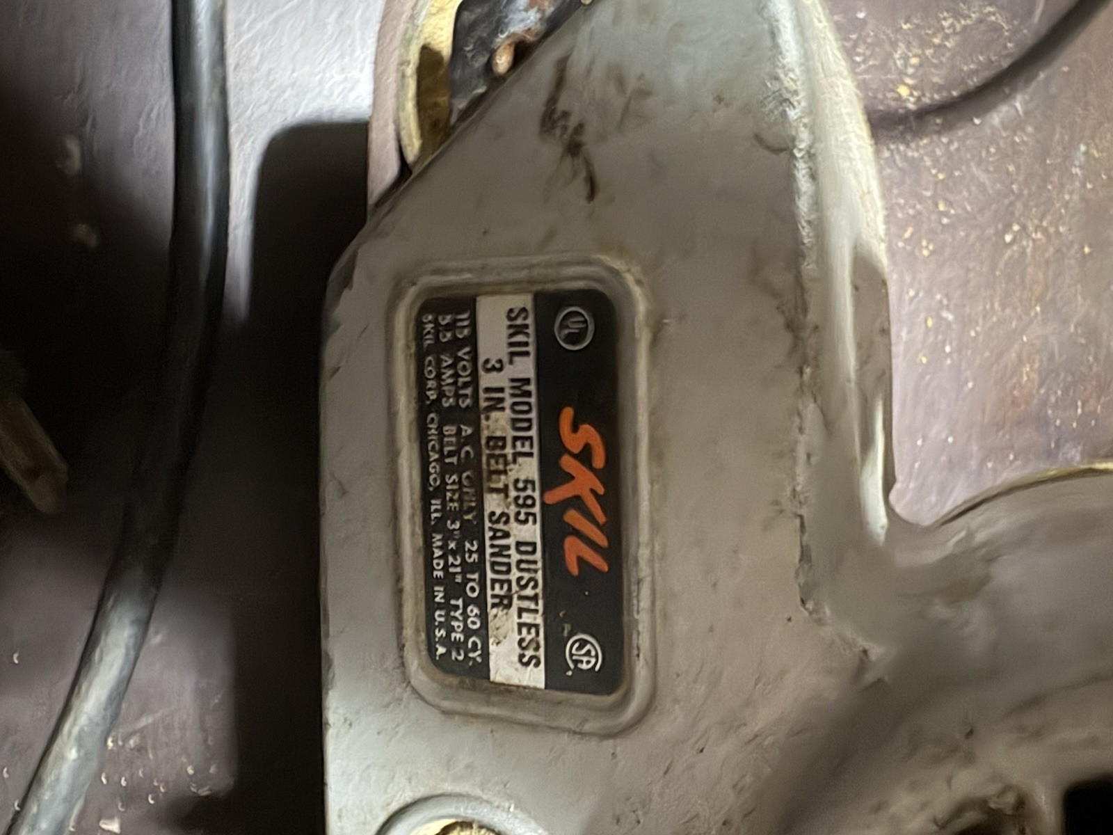 Skil Vintage Belt Sander