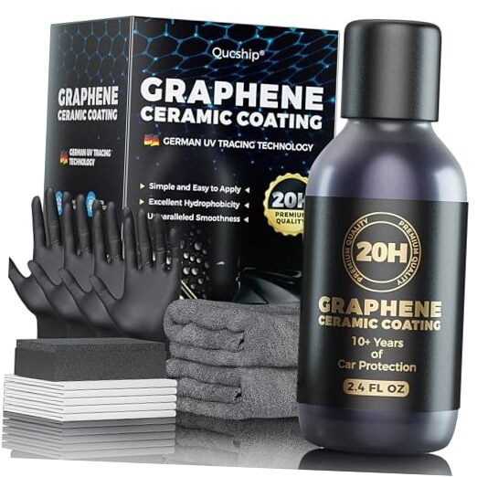 20H Advanced Nano Graphene Ceramic Coating for Cars 70ml 2.4 Fl Oz (Pack of 1)