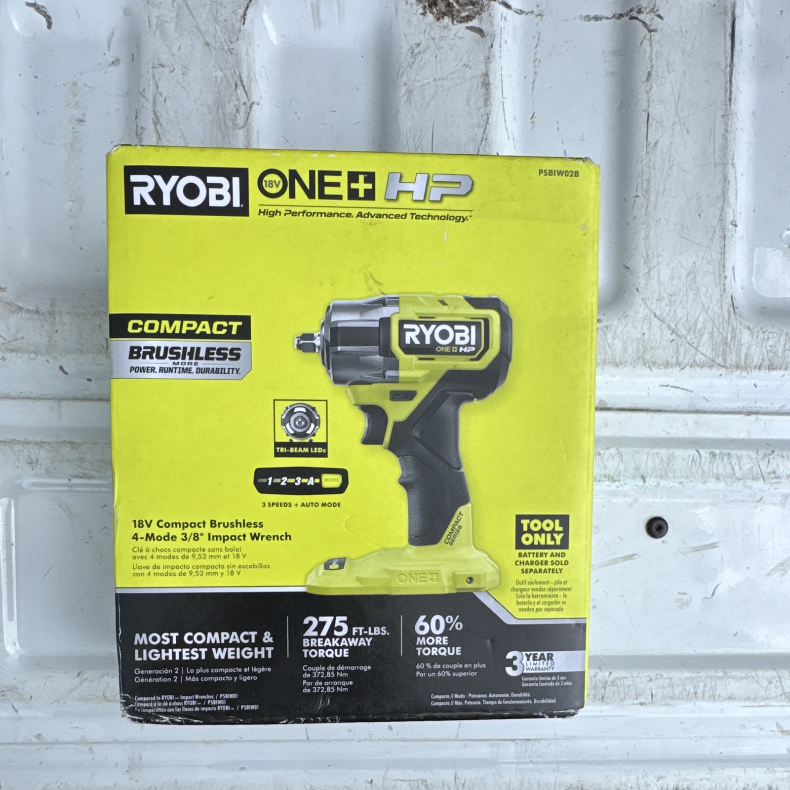 Ryobi ONE+ HP Brushless Impact Wrench Tool Only