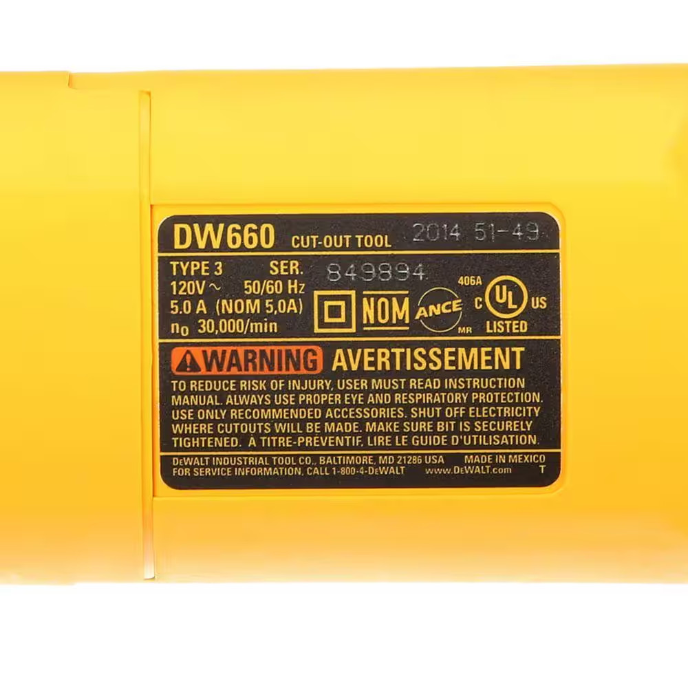 5 Amp Cut-Out Tool