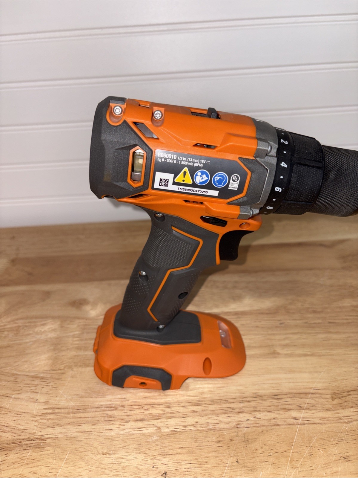 New RIDGID 18V Cordless 1/2&Prime; Drill/Driver R860010 Tool Only
