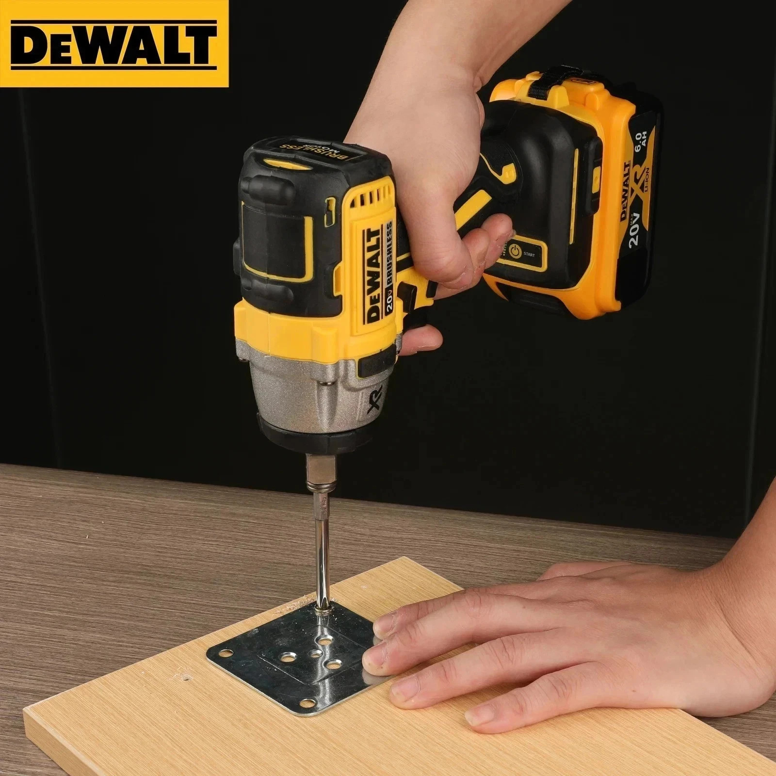 Dewalt DCF880 20V Max XR Brushless Cordless Impact Wrench – 205N·m Torque,