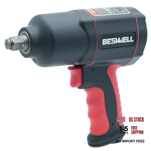 1/2&Prime; High Torque Air Impact Wrench with Up to Real 1180 Foot-Pounds Max