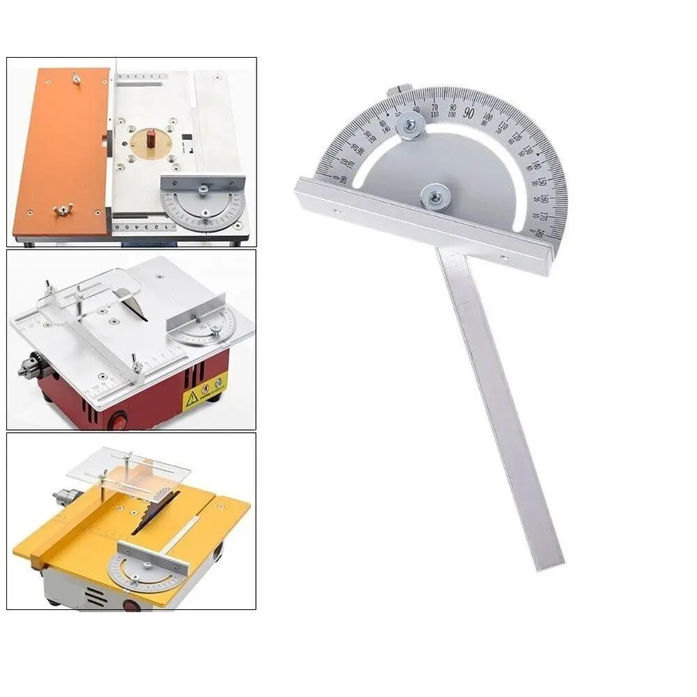 Table-Saw Miter Gauge DIY Woodworking Angle Ruler Handmade Carpenter Tool