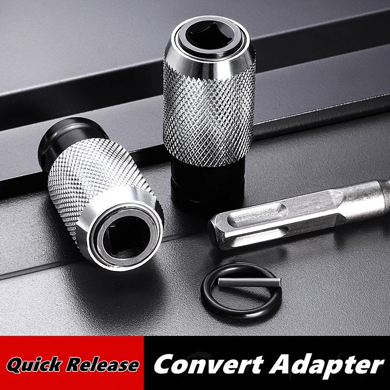 New 1/2&Prime; Converts to SDS PLUS Converter Adapter Drills / Electric Hammer Adapter