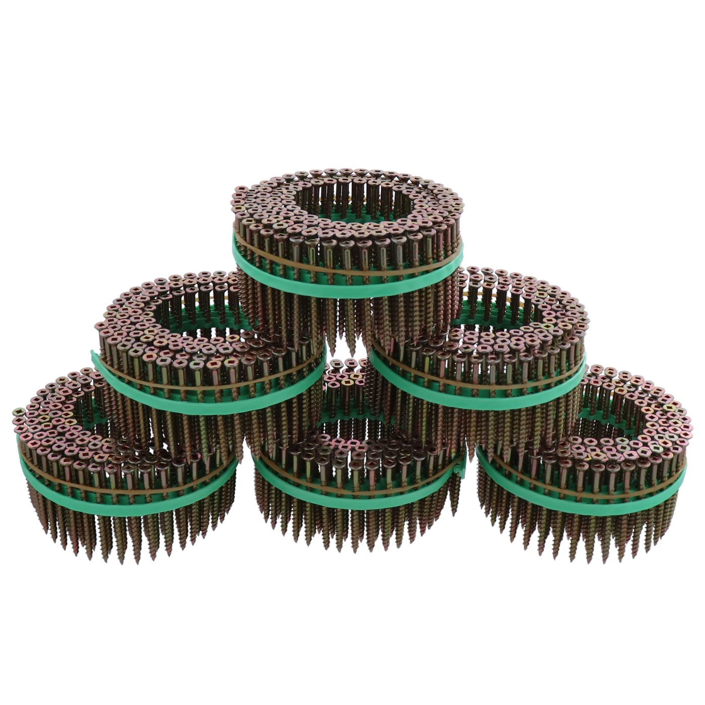 MURO® #8 x 2-1/2&Prime; Twinfast Coarse Thread Flat Head #2 Square Drive Sharp Point