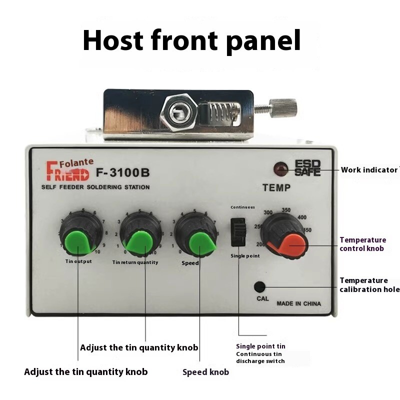 S-3100 Electric Soldering Machine Automatic Station Tin Auto Feed Tool
