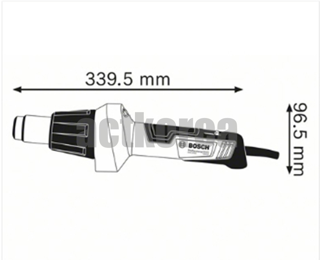Bosch GHG 20-60 Professional Heat Gun 2000W Corded Hot Air Blower 220V 60Hz