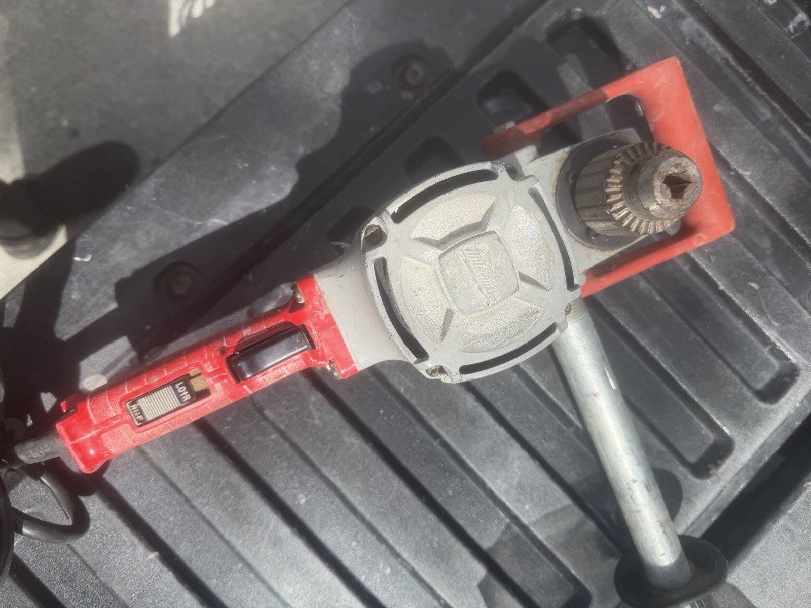 Milwaukee Corded Hole Hawg 1675-1 Right Angle Drill 1.5&Prime; High Low Speed