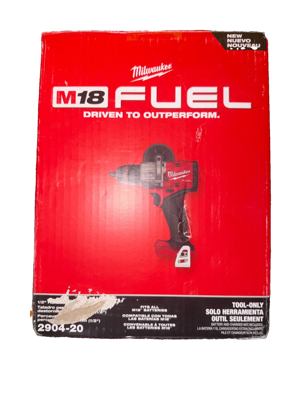 Milwaukee M18 FUEL 1/2&Prime; Hammer Drill/Driver (Tool Only) – New in Box