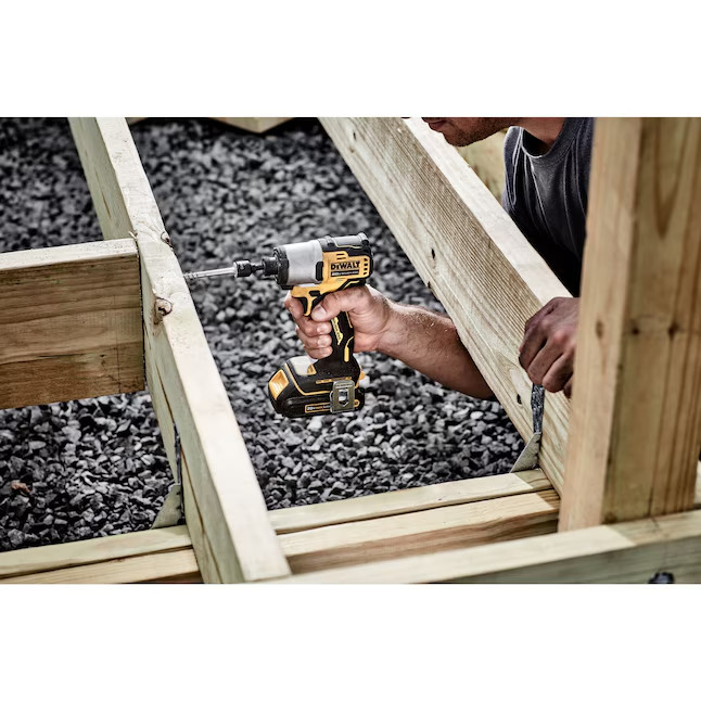 DEWALT POWERSTACK DCF840E1 20V MAX 1/4&Prime; BRUSHLESS CORDLESS IMPACT DRIVER KIT