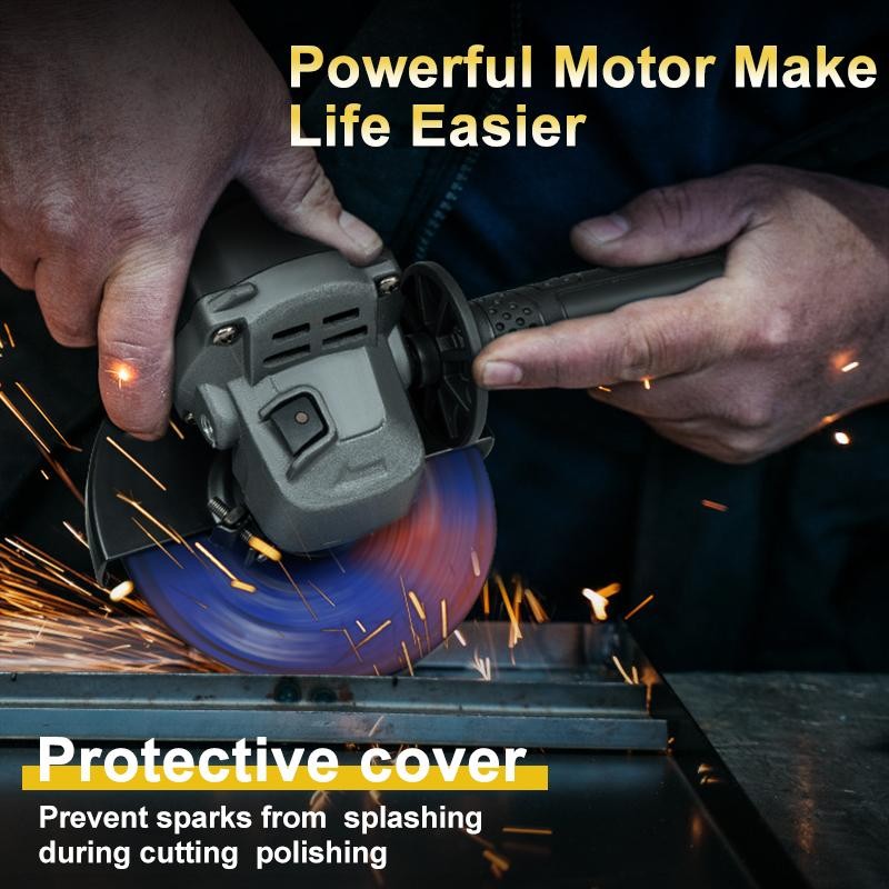 1250w Angle Grinder Variable Speed Angle Grinder 230v for Wood Working Household