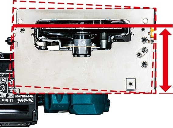 Makita HS005GZB 40V Max Brushless 125mm Circular Saw Black Tool Only