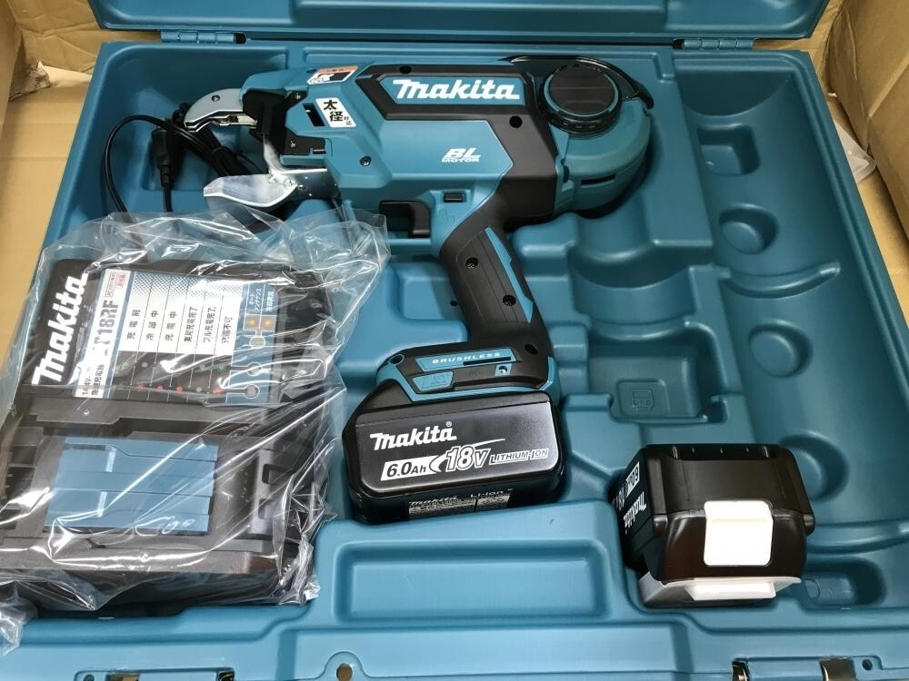 Makita TR180DZK Rebar Tier Tying Machine Set NEW Tool W/ 2 Battery Charger Case