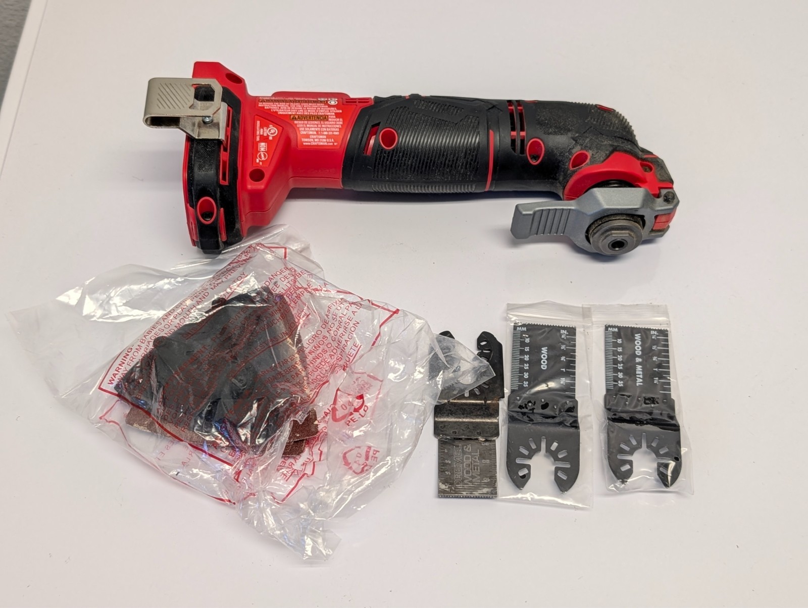 CRAFTSMAN V20 Oscillating Tool CMCE500B Tool Only