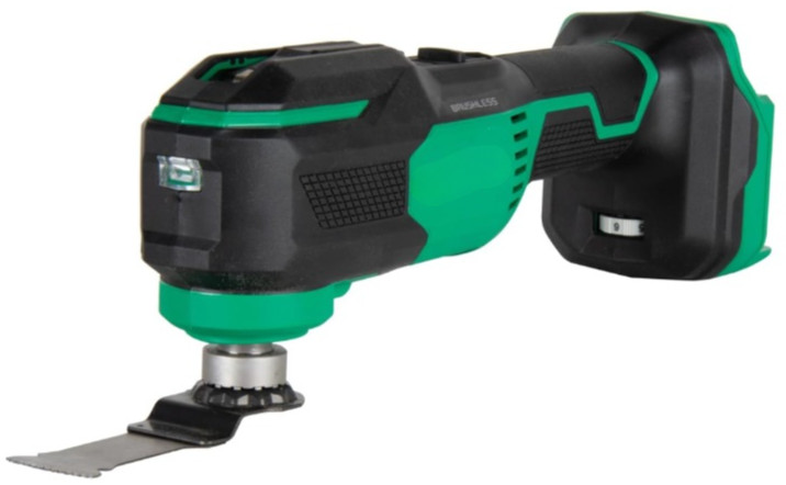 Herramienta oscilante inalámbrica 18V, 6 velocidades, baja vibración